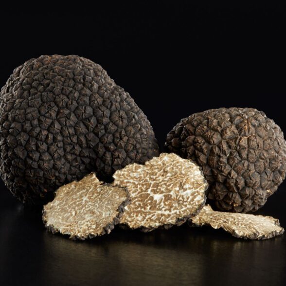 Black Summer Truffle Slices in Oil