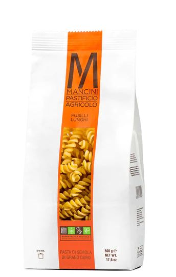 Dry Pasta- Fusilli Lunghi (Mancini)